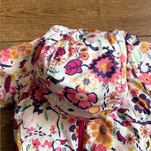 Patagonia Reversible Floral and Pink Baby Jacket Size 12-18 months - Picture 4 of 8